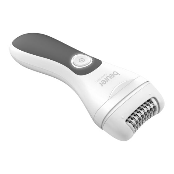 Beurer SatinSkin HL 76 Instructions For Use Manual