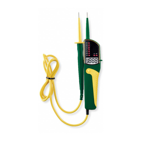 Greenlee DVC-6 Voltage Continuity Tester Manuals