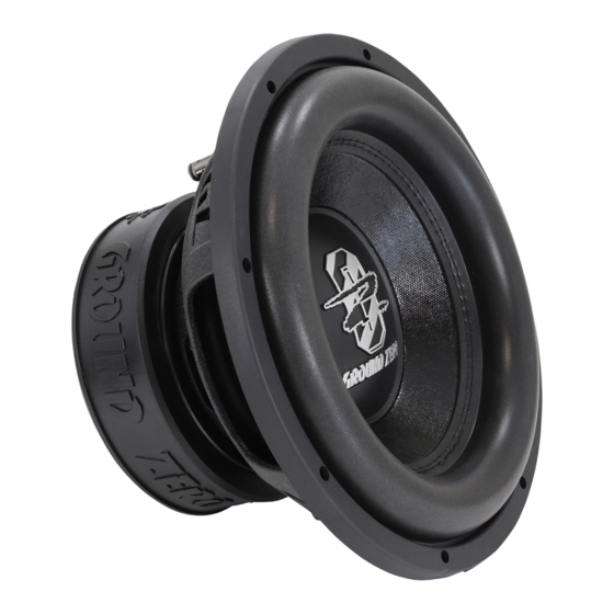 Ground Zero GZRW 30-D2 Owner's Manual