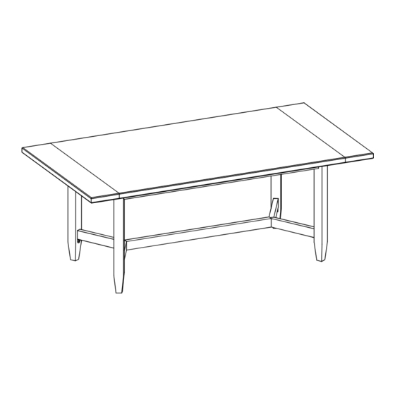 aspenhome I631-6030 Assembly Instructions Manual