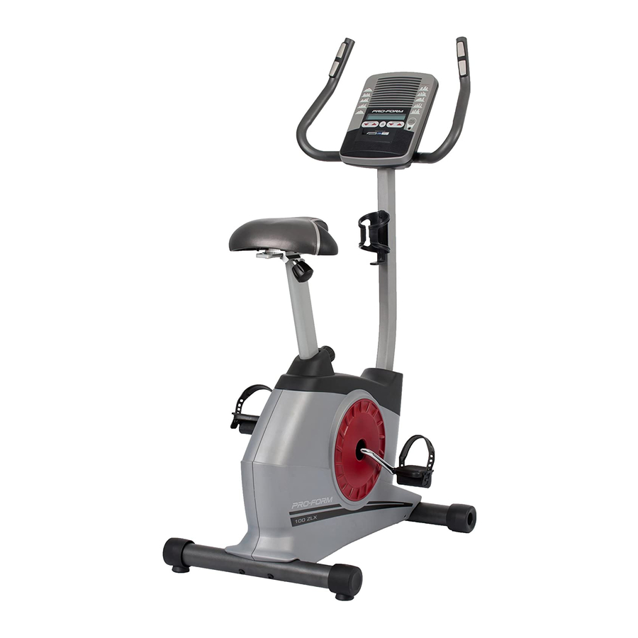 Proform 245 zlx exercise best sale bike manual