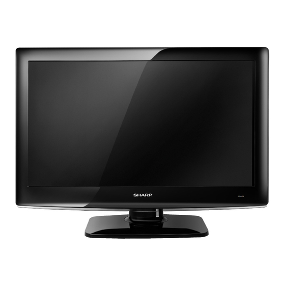 User Manuals: Sharp LC-22D1H Television