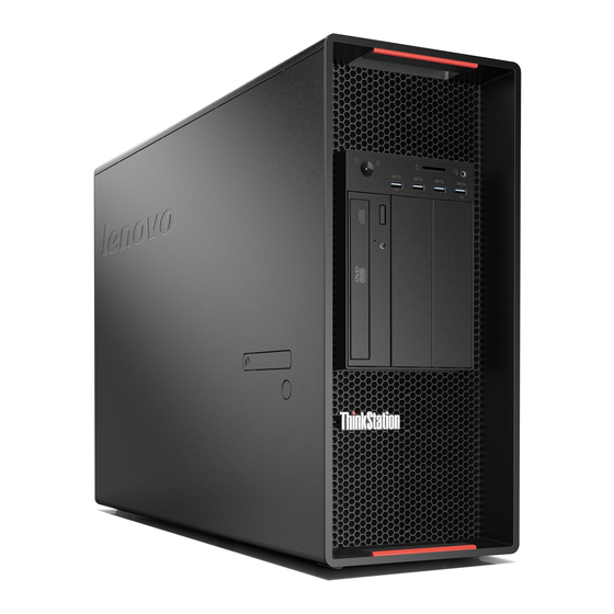 Lenovo ThinkStation P900 User Manual