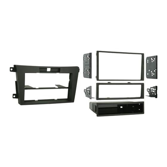 Metra Electronics MAZDA CX7 2007-09 99-7508 Installation Instructions Manual
