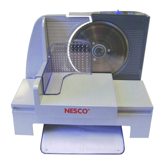 Nesco FS-120T Use & Care Manual