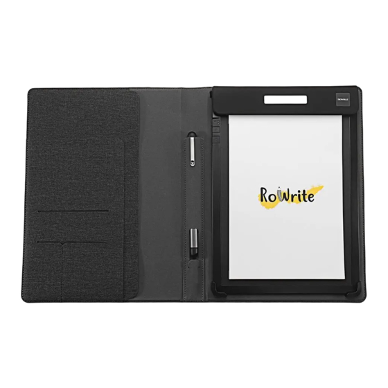 ROYOLE RoWrite Quick Start Manual