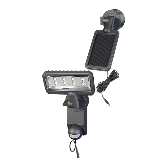 brennenstuhl SOL SH0805 P1 IP44 Instructions For Installation And Use Manual