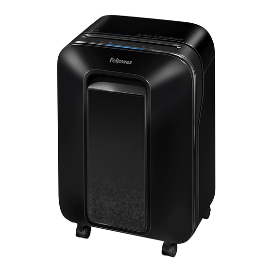 Fellowes LX Series Manual