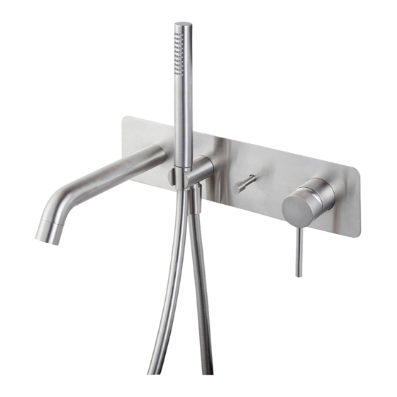 User Manuals: newform X-STEEL 316 69671EX Faucet Set