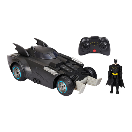 Spinmaster DC Launch and Defend Batmobile Instructions