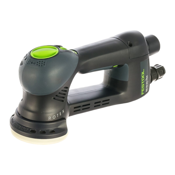 Festool ROTEX RO 90 DX FEQ Original Instructions Manual