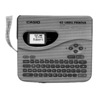 Casio KL-1500 Service Manual And Parts List