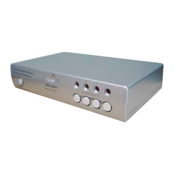 Shinybow USA SB-5430 Instruction Manual