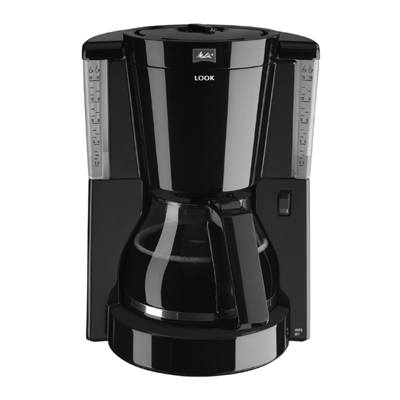 Melitta LOOK Operating Instructions Manual