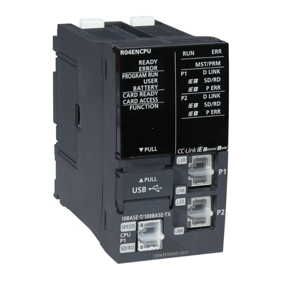 Mitsubishi Electric MELSEC iQ-R Series User Manual