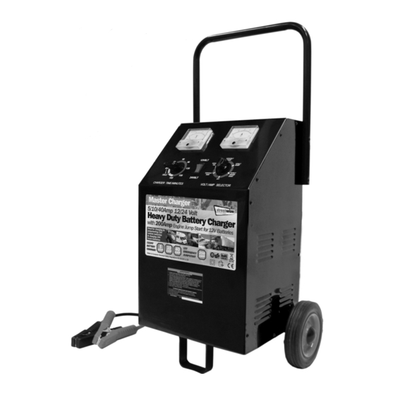 Streetwize Master Charger Quick Start Manual
