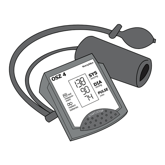 Welch Allyn OSZ4 Series Directions For Use Manual