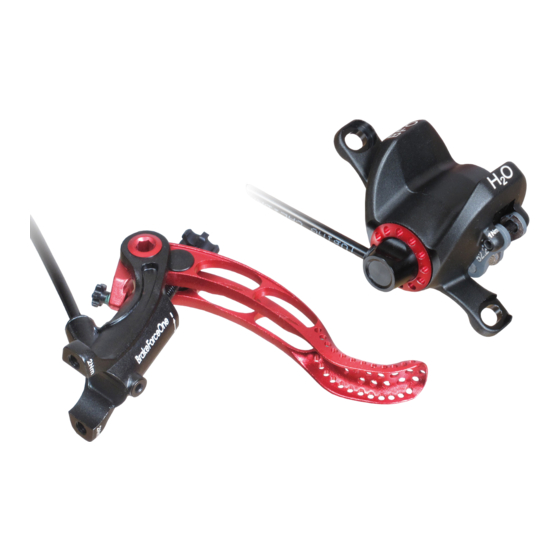 BrakeForceOne H2O Manual