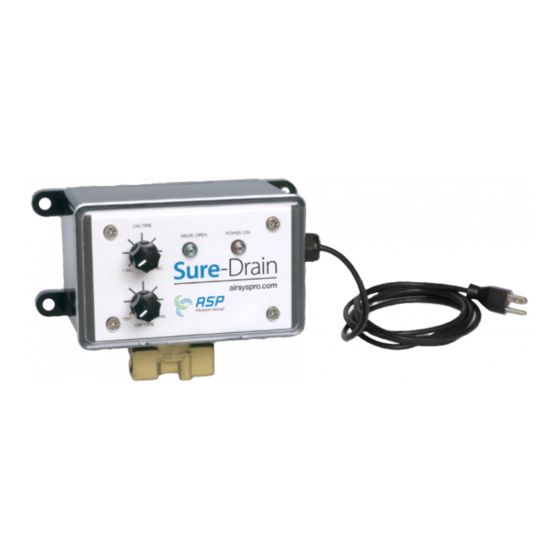 ASP Sure-Drain SD11 Installation & Operation Manual