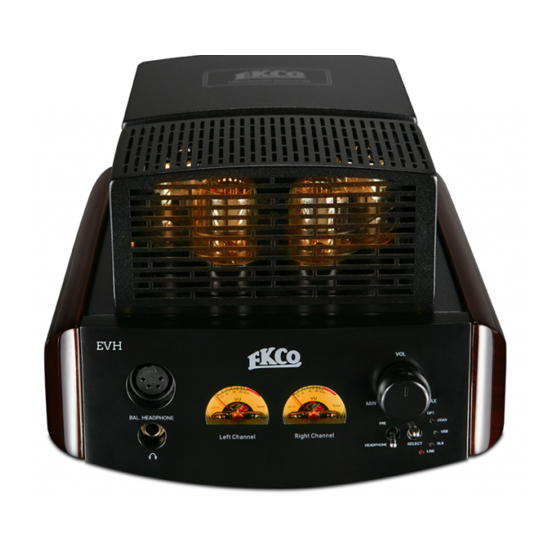 ekco EVH User Manual