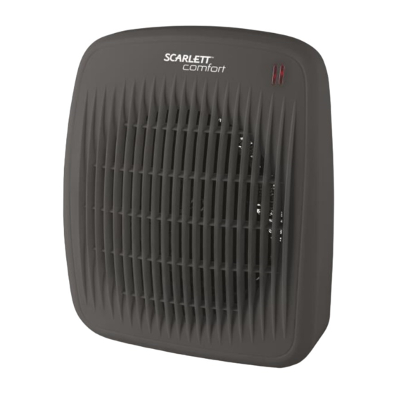 Scarlett comfort SC-FH53011 Instruction Manual