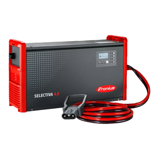 Fronius Selectiva 4.0 8 - 18 kW Operating Instructions Manual