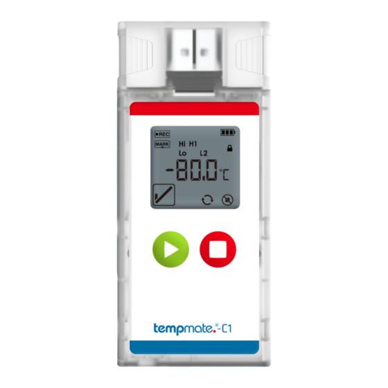 tempmate c1 User Manual