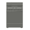 Ranges Whirlpool WFGS4530S Series Dimension Manual