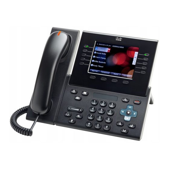 Cisco Unified 9951 User Manual