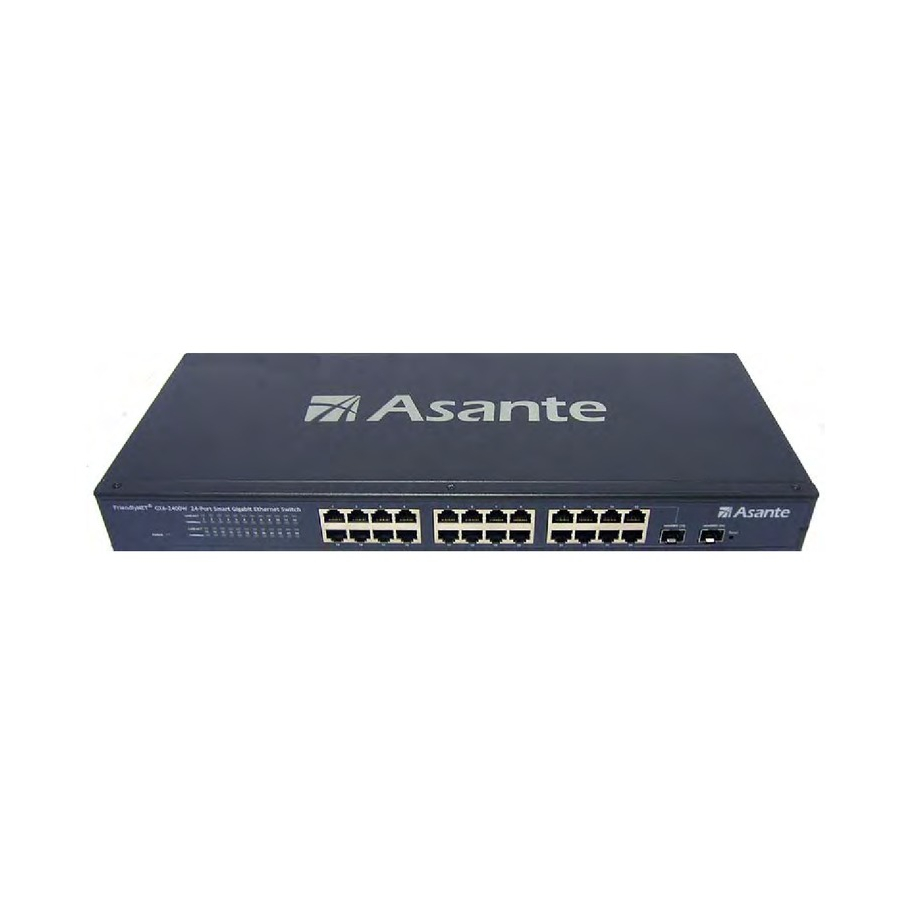 Asante FriendlyNET GX6-2400W Specification Sheet
