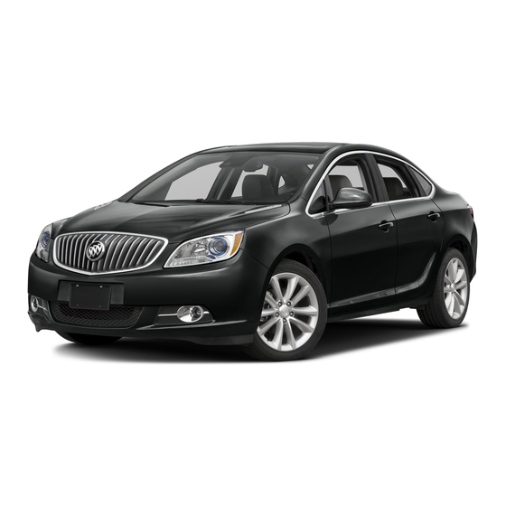 Buick VERANO 2016 Getting To Know Manual