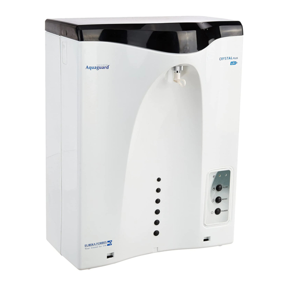 Aquaguard CRYSTAL PLUS User Manual