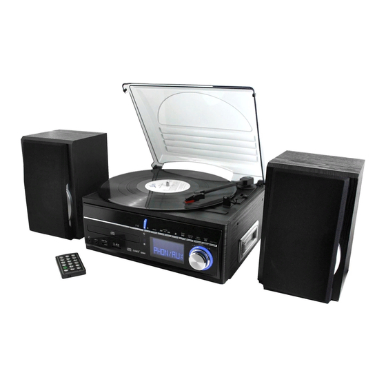 SOUNDMASTER MCD1700 Manual
