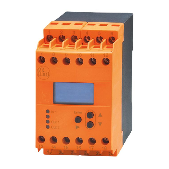 IFM Electronic ecomot200 FR-2 Operating Instructions Manual
