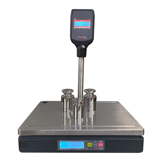 Vision Tech Shop TPD Series Operation Manual