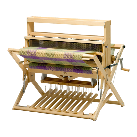 Schacht BABY WOLF LOOM Four Treadle Kit Manual