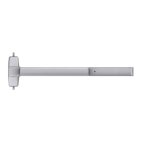 Allegion Von Duprin 7827 Series Installation Instructions Manual