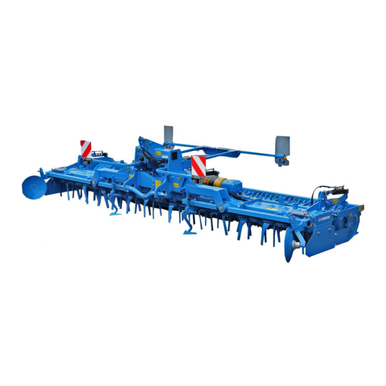LEMKEN Zirkon 12 K Operating Instructions Manual