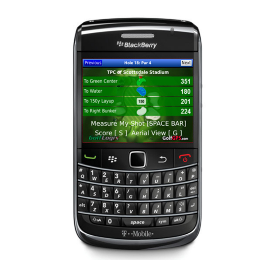 Blackberry Bold 9000 User Manual