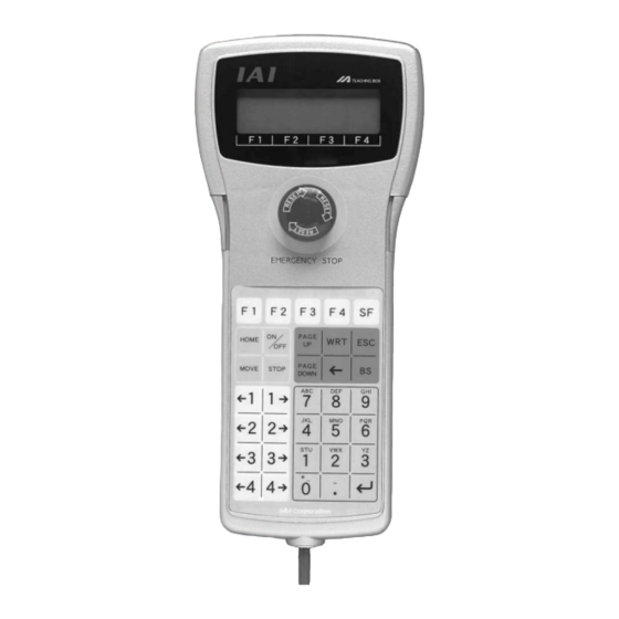 IAI x-sel Operating Manual
