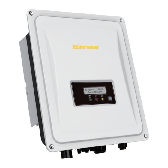 Zeversolar Zeverlution 3680 Quick Installation Manual