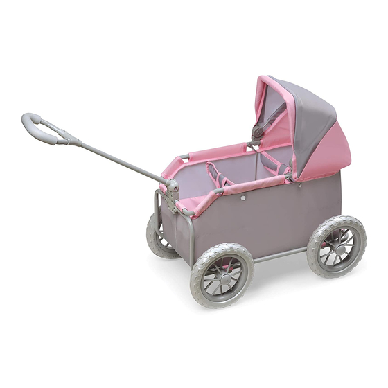 Badger Basket LEISURE TWIN DOLL WAGON Assembly Instructions