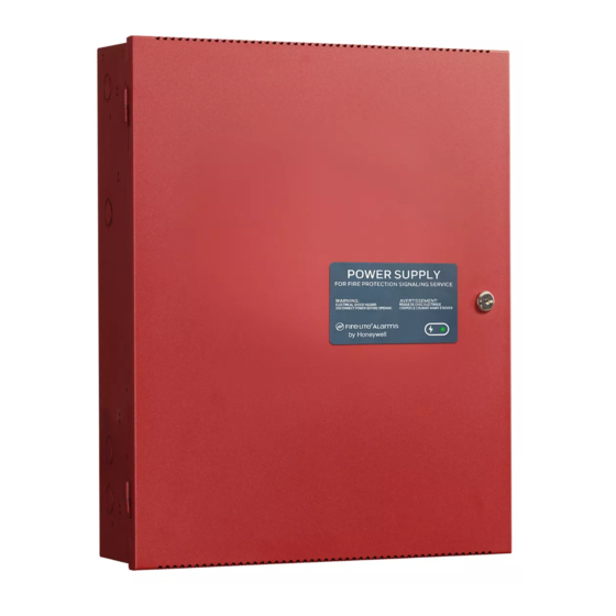 Honeywell Fire-Lite FL-PS6 Manuals