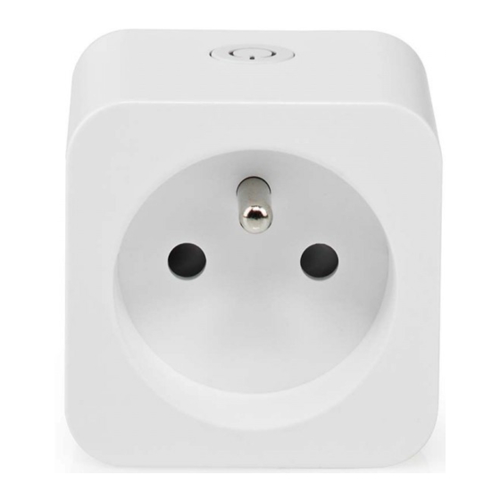 User Manuals: nedis WIFIP121EWT Wi-Fi Smart Plug