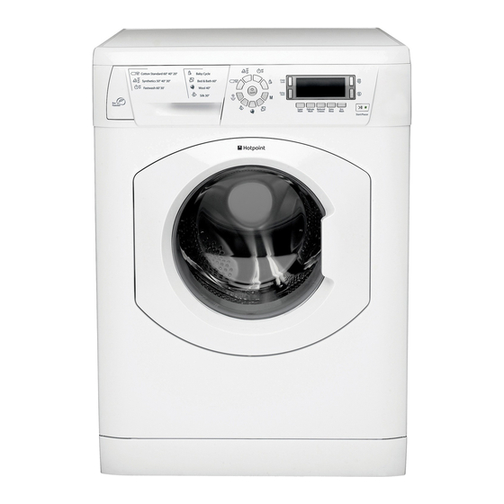 Hotpoint WMAO 743 Instructions For Use Manual