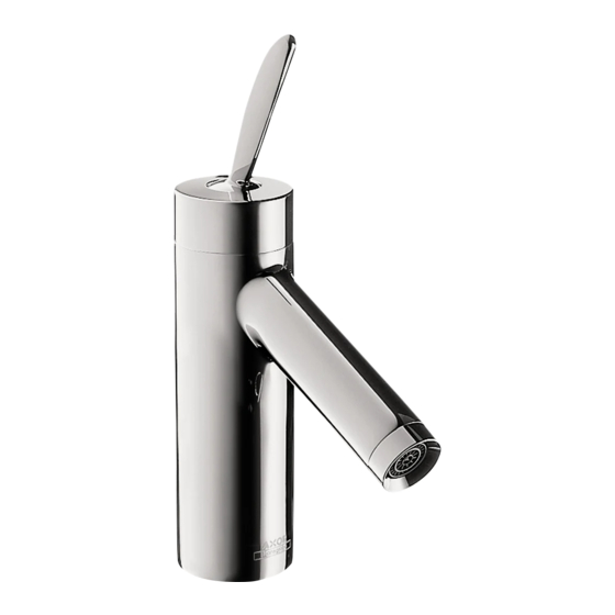 Hans Grohe AXOR Starck 10010 Series Instructions For Use/Assembly Instructions