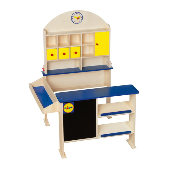 PLAYTIVE JUNIOR TOY GROCER'S SHOP Instructions For Use Manual