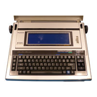 Panasonic KX-W1000 Service Manual