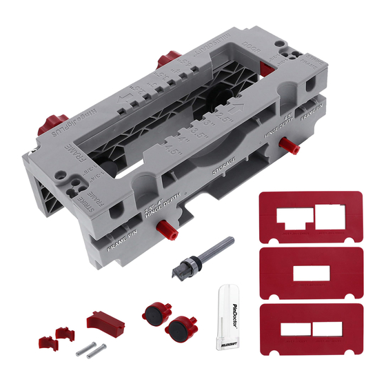 Milescraft HingeJigPLUS 1229 Instruction Manual
