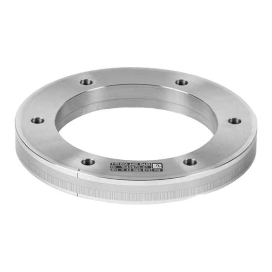 HEIDENHAIN TTR ECA 4402 Mounting Instructions